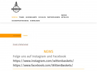 witten-baskets.de Webseite Vorschau