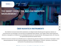nuviatech-instruments.com Webseite Vorschau