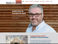 fuenfgeld-holzbau.de Webseite Vorschau