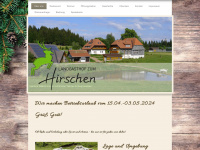 gasthaus-hirschen.de Webseite Vorschau