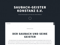 saubachgeister.de Webseite Vorschau
