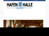 hafenhalle.com Webseite Vorschau