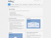 kollux.info Webseite Vorschau