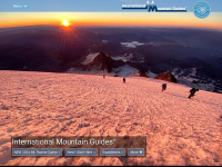 mountainguides.com Webseite Vorschau