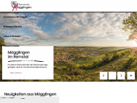 moegglingen.de Webseite Vorschau