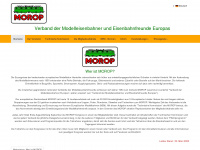 morop.eu Webseite Vorschau