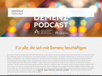 demenz-podcast.de Webseite Vorschau