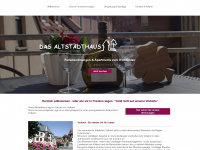 altstadthaus-volkach.de Webseite Vorschau
