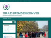 spendenkonvoi.com Webseite Vorschau