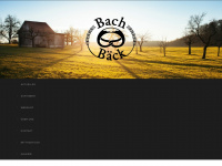 bachbaeck.de Webseite Vorschau