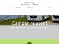 boder-camper.ch Webseite Vorschau