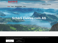 schaerlielektro.com Webseite Vorschau