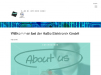 habo-elektronik.de Webseite Vorschau