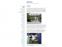 serica.blog Webseite Vorschau