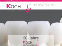 koch-dentallabor.de Webseite Vorschau