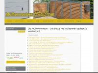 muelltonnenbox-profi.net Webseite Vorschau