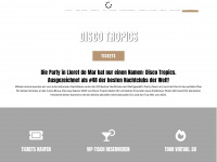 discotropics.com Webseite Vorschau