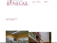benecke-edeka.de Webseite Vorschau