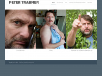 peter-trabner.de Webseite Vorschau