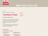 tischler-ruick.de Webseite Vorschau