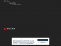 fakopa.cz Webseite Vorschau