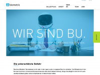biometric-underwriting.de Webseite Vorschau