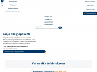 synlab.fi Webseite Vorschau