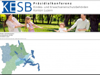 kesb-lu.ch Webseite Vorschau