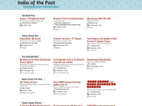 indiaofthepast.org Webseite Vorschau