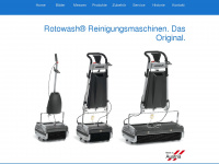 rotowash.info Webseite Vorschau