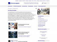 krisenlehrgang.de Webseite Vorschau