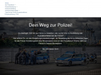 polizei-ausbildung.info Webseite Vorschau