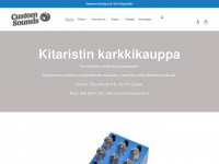 customsounds.fi Webseite Vorschau