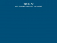 webedit.ch Webseite Vorschau