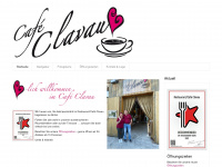 cafeclavau.ch Webseite Vorschau