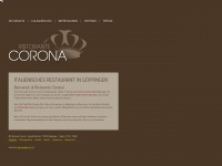 ristorante-corona.de Webseite Vorschau