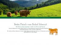 biohof-schenuit.de Webseite Vorschau