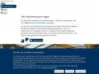 lwl-freilichtmuseum-hagen.de Webseite Vorschau