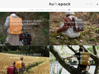 hukkepack.de Webseite Vorschau