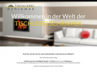 tischlerei-schramek.at Webseite Vorschau