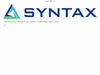 syntax.com Webseite Vorschau