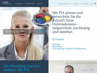 pia-beratung.at Webseite Vorschau