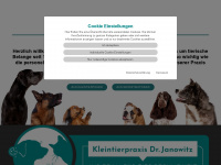 tierarztpraxis-janowitz.de Webseite Vorschau