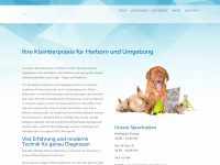 tierarztpraxis-herborn.de Webseite Vorschau
