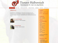 tierarzt-halberstadt.de Webseite Vorschau
