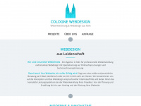 colognewebdesign.de Webseite Vorschau