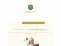 karina-sass.de Webseite Vorschau