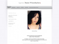 agentur-rainer-witzenbacher.de Webseite Vorschau