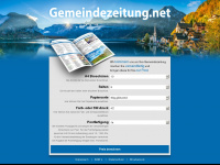 gemeindezeitung.net Webseite Vorschau