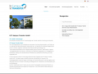 kit-campus-transfer.de Webseite Vorschau